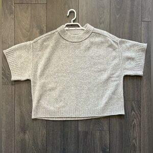 BRAND NEW Truth Light Gray Knit Pullover Sweater